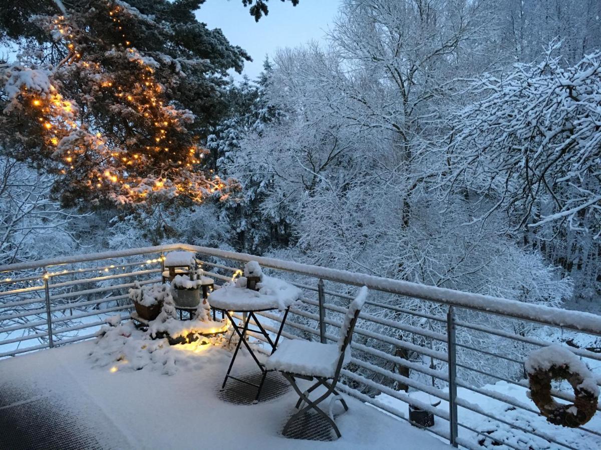 Haagalm Terrasse, Garten Nonnweiler Ruang foto